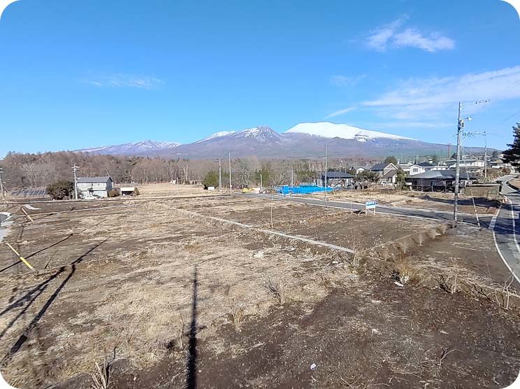 分譲地の現地写真（1）